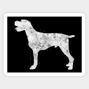 German Wirehaired Pointer dog Sticker